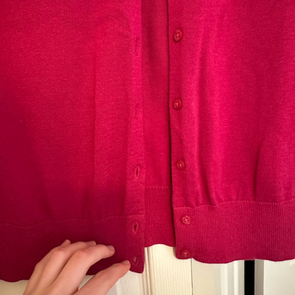 Banana Republic Women's Pink Cardigan Sweater - Picture 4 of 8